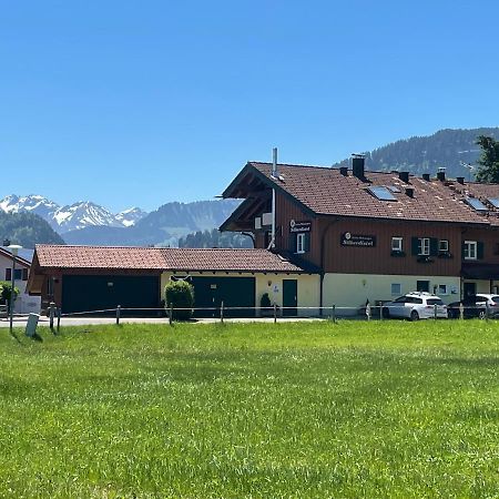 Ferienhotel Silberdistel garni Bolsterlang Exterior foto