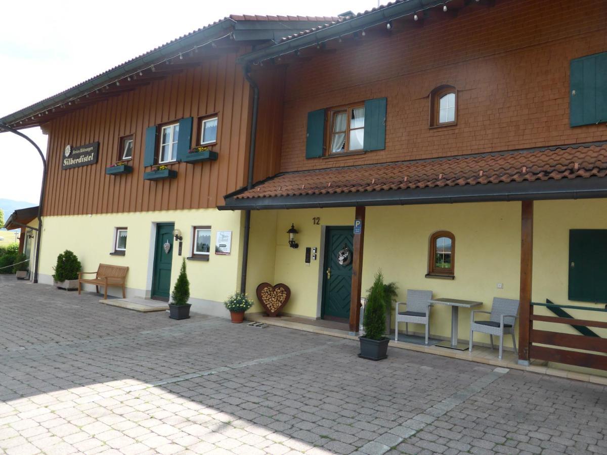 Ferienhotel Silberdistel garni Bolsterlang Exterior foto