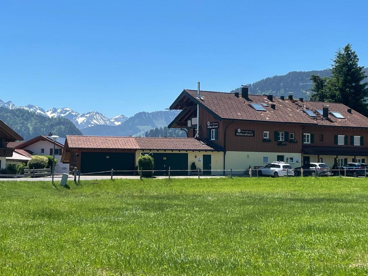 Ferienhotel Silberdistel garni Bolsterlang Exterior foto