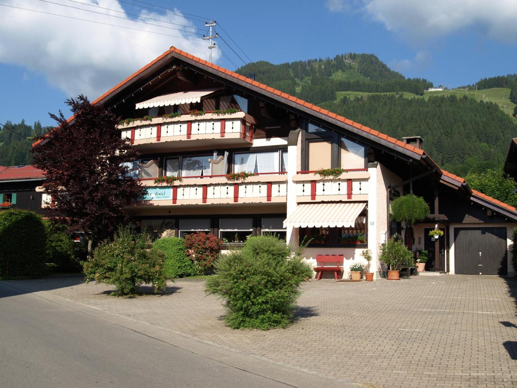 Ferienhotel Silberdistel garni Bolsterlang Exterior foto
