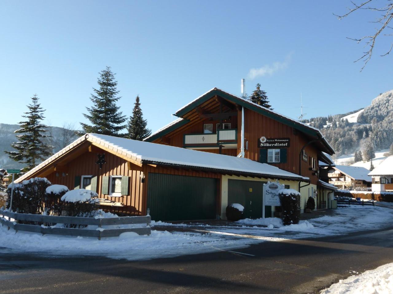 Ferienhotel Silberdistel garni Bolsterlang Exterior foto